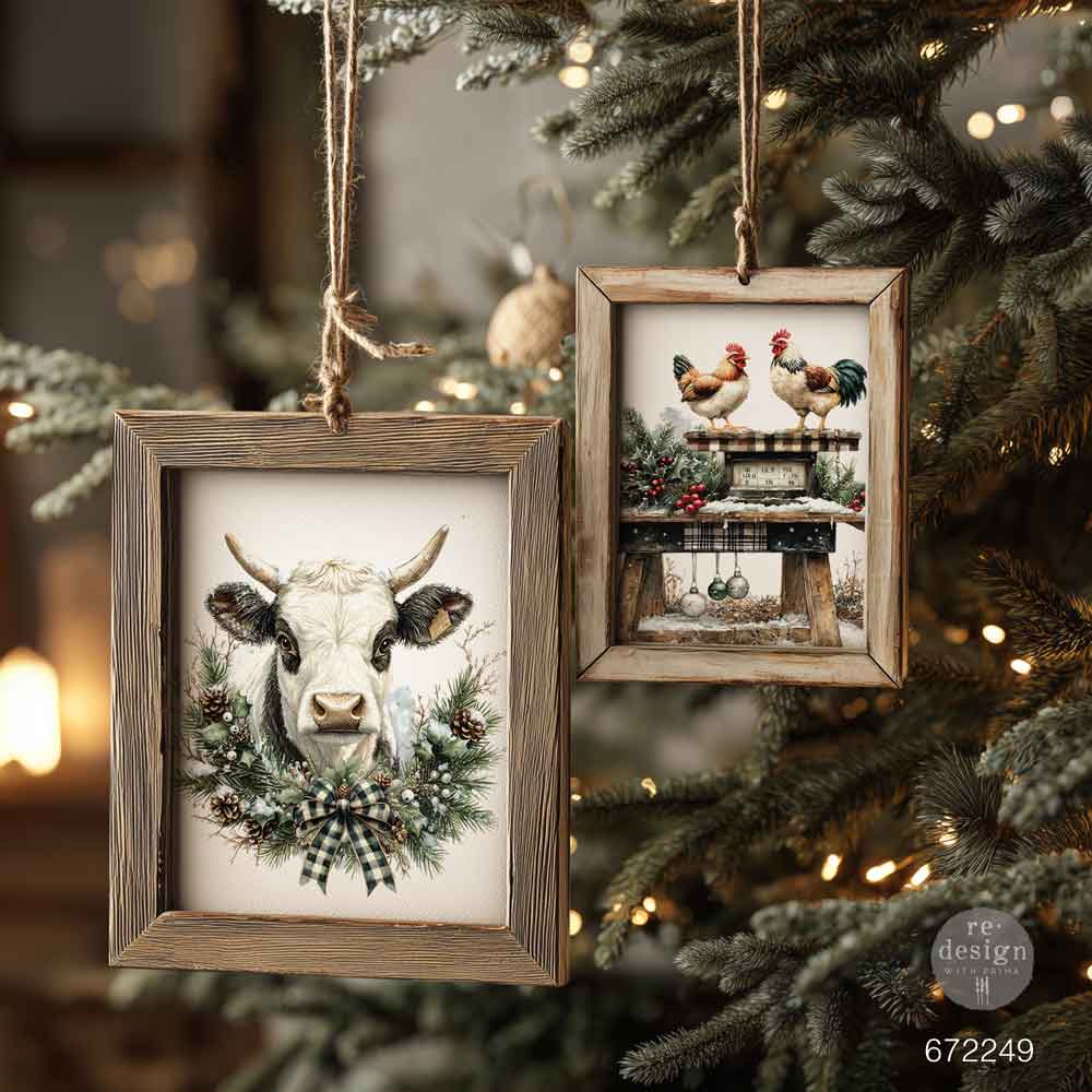RUSTIC NOEL - Middy Plus Transfers® – 3 sheets + 1 bonus sheet, 8.5″x11″