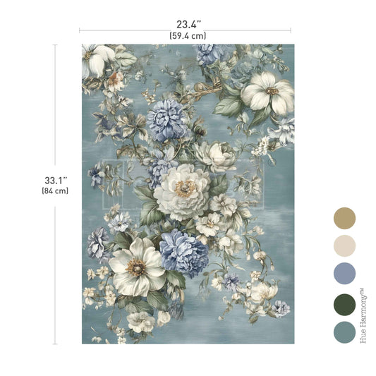TENDER TONES  – 1 sheet, 23.4″x33.1″ -A1 Decoupage Fiber