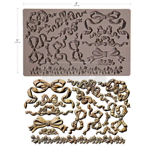 TIMELESS TIES - Decor Moulds® – 1 pc, 5″x8″x8mm