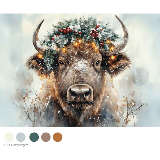 TWINKLE MOO - A4 Decoupage  – 1 sheet, 8.27″x11.69″