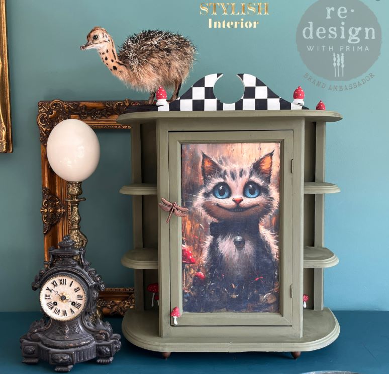 WHISKERS OF WIT - A3 Decoupage Fiber - – 1 sheet, 11.7″x16.5″