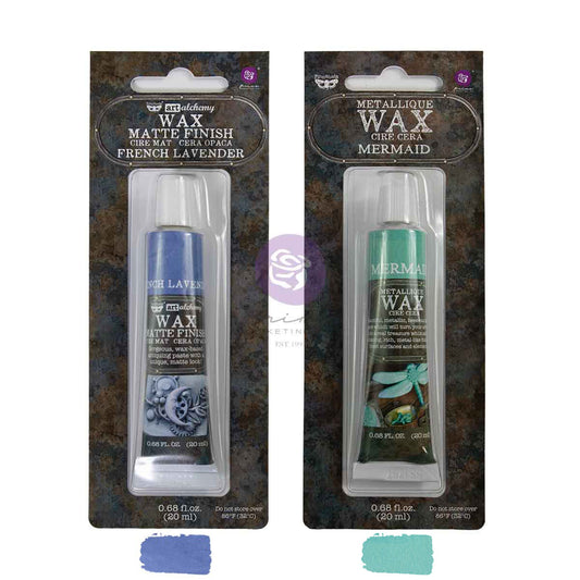 FINNABAIR LIMITED EDITION METALLIQUE + MATTE WAX SEDT - WHISPERS - 2 TUBES X 0.68