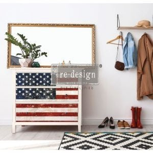 AMERICA - REDESIGN DÉCOR TRANSFERS®  - SIZE 23″X 30″