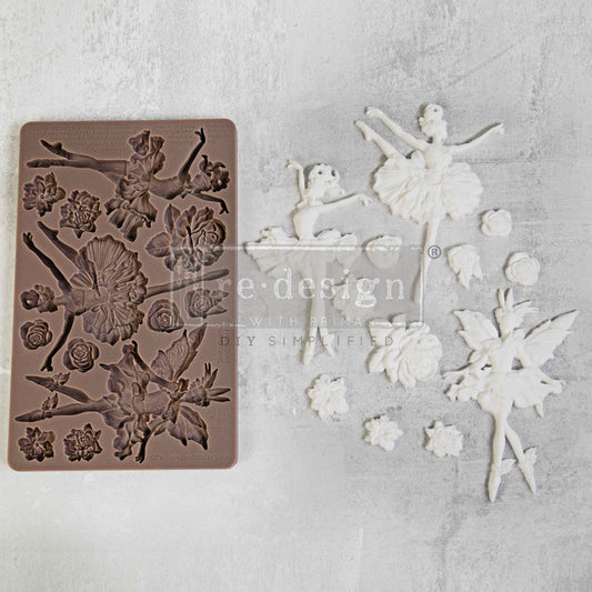 ANGELIC TWIRL - DECOR MOULDS® - 1 PC, 5″X8″X8MM