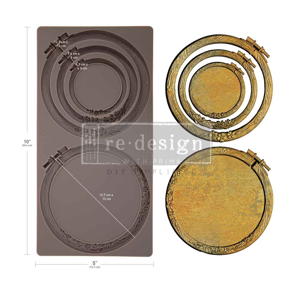ARTISAN' S FRAME - Decor Moulds® – 1 pc, 5″x10″x8mm