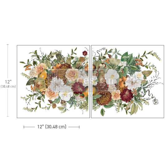 AUTUMNAL BLISS – 2 SHEETS, 12″X12″