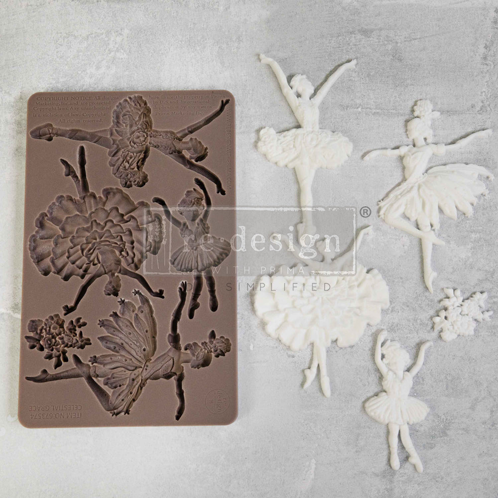 CELESTIAL GRACE - DECOR MOULDS® -  – 1 PC, 5″X8″X8MM