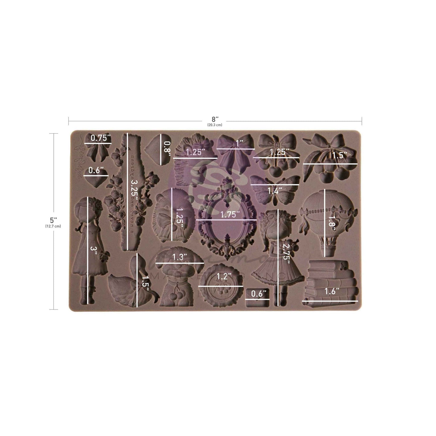 CHERRY SWEET COLLECTION MOULD - 1 PC, 5" x 8" x 8mm