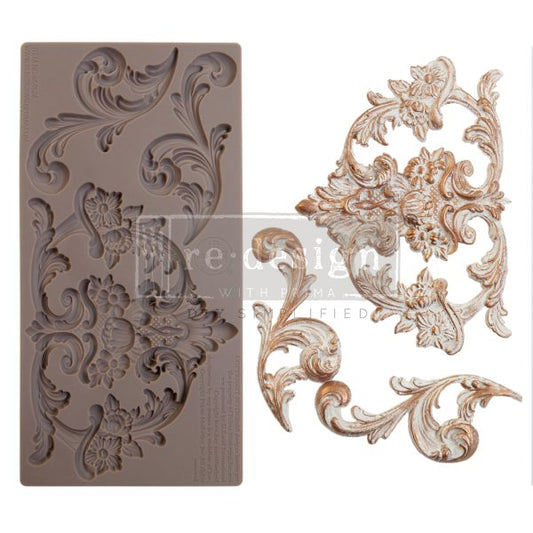 CLAIRE - 5" X 10" X 8 mm - Decor Mould - Redesign with Prima