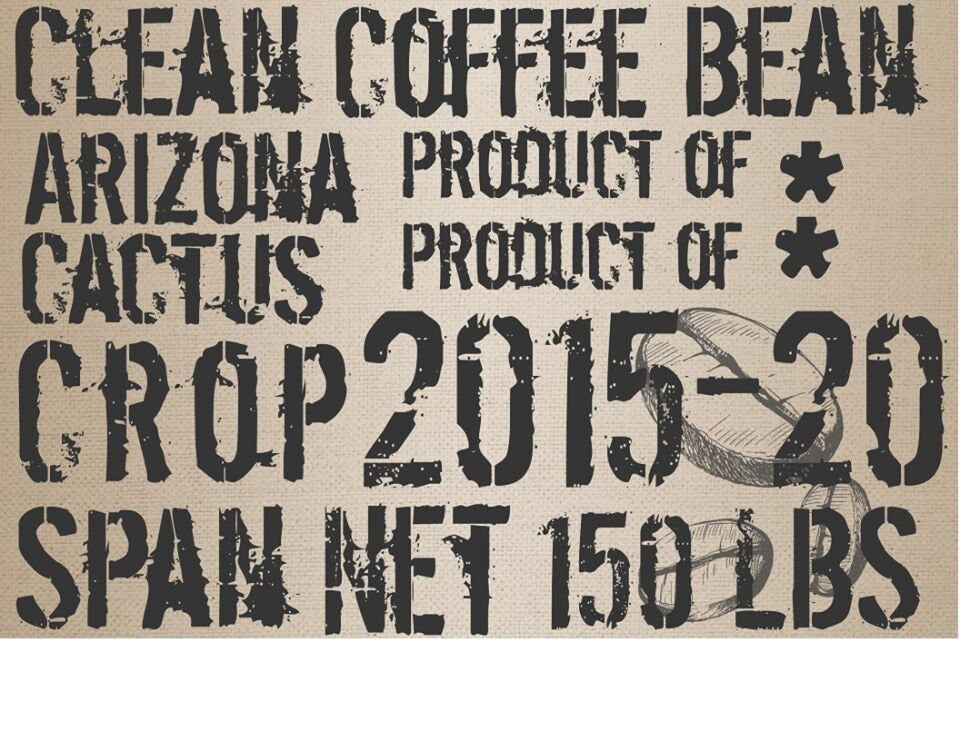 COFFEE BEAN BAG DECOUPAGE TISSUE PAPER - 18 LB PAPER - 21" BY 30"