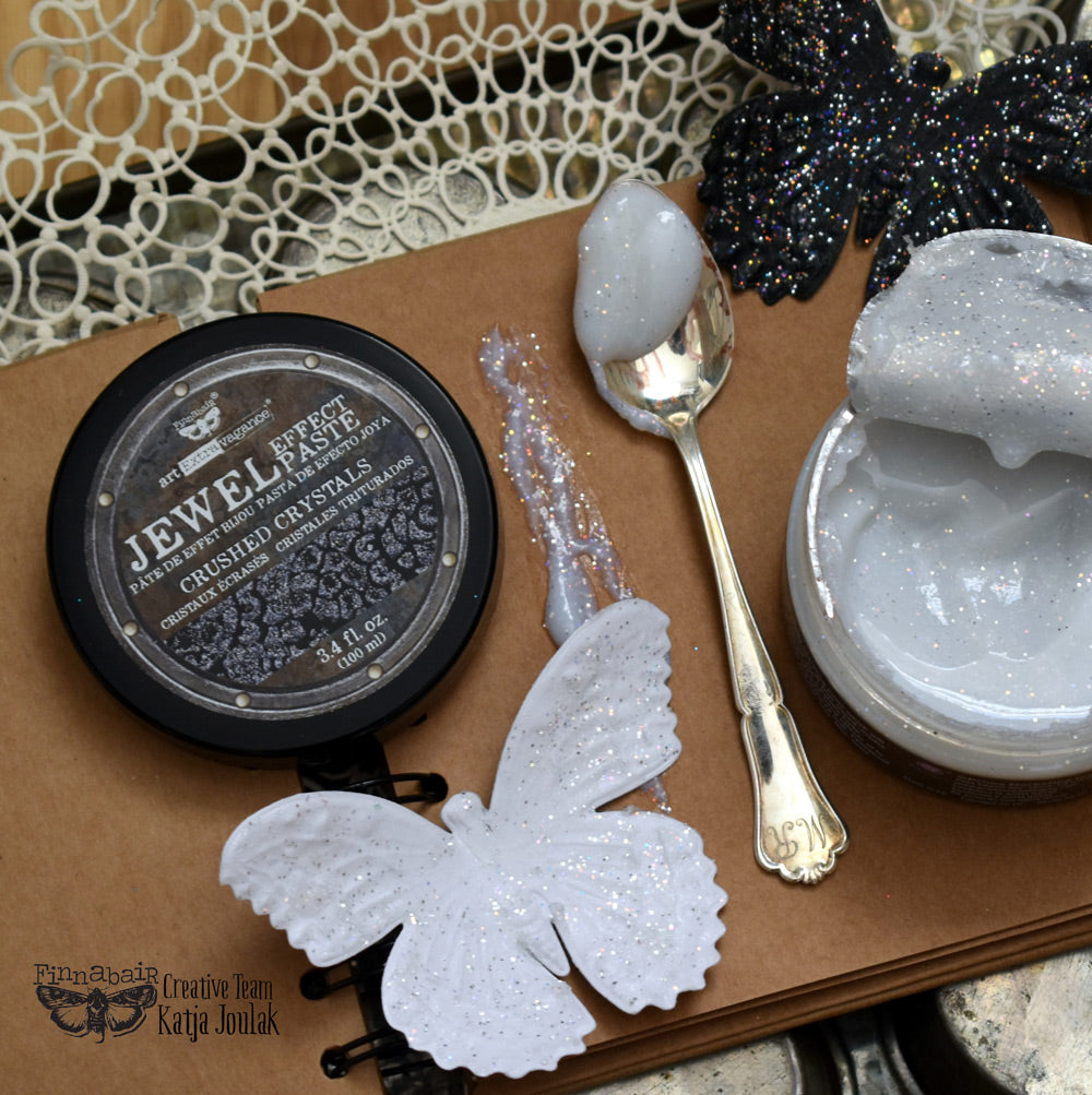 JEWEL TEXTURE PASTE - CRUSHED CRYSTALS - ART EXTRAVAGANCE - 1 JAR, 3.4 oz (100ml)