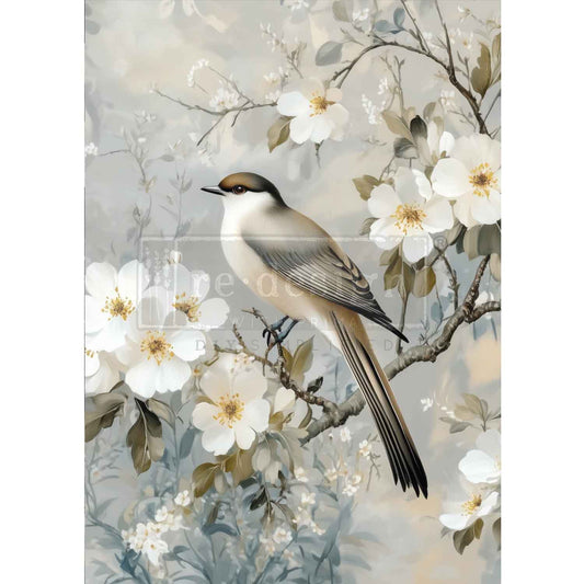 GENTLE WATCHER - REDESIGN WITH PRIMA - A1 DECOUPAGE FIBER PAPER