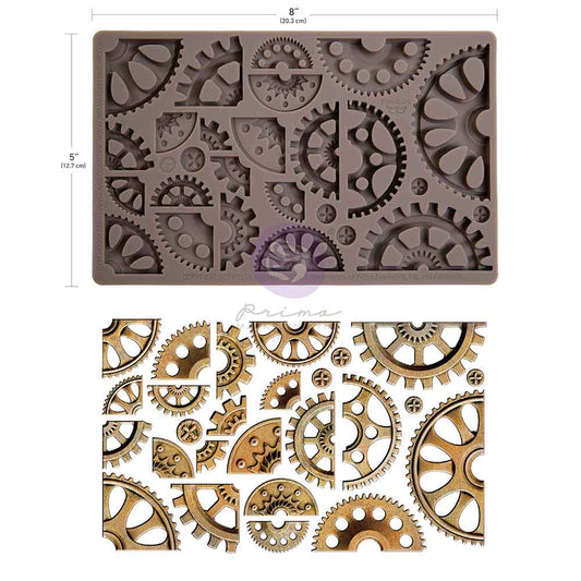 HALVES AND QUARTERS - FINNABAIR DECOR MOULDS - 1 PC, 5" BY 8" X 8 mm