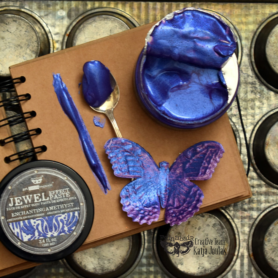 ENCHANTING AMETHYST -JEWEL TEXTURE PASTE - ART EXTRAVAGANCE - 1 JAR, 3.4 oz (100 ml)