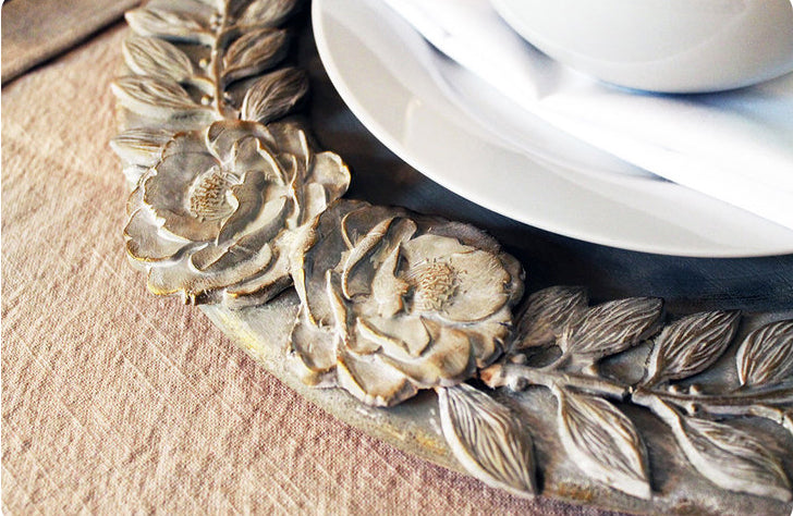 LEAFY BLOSSOMS - Redesign Décor Moulds 5″X8″