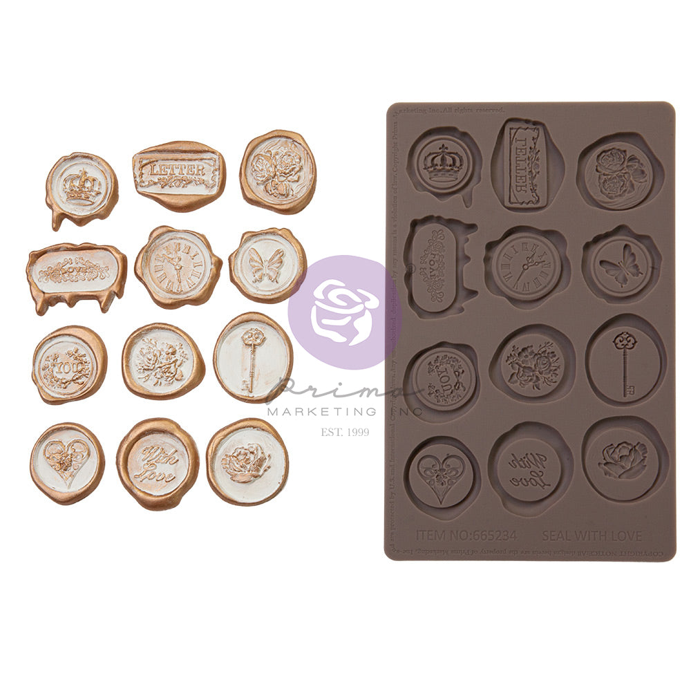 LETTERS FROM WONDERLAND - LOST IN WONDERLAND COLLECTION MOULD - 1 PC, 5" X 8" X 8MM