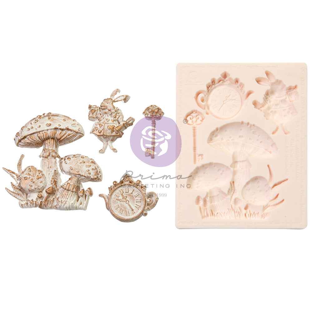 LOST IN WONDERLAND - LOST IN WONDERLAND COLLECTION MOULD  - 1 PC, 3.5″X4.5″X8MM