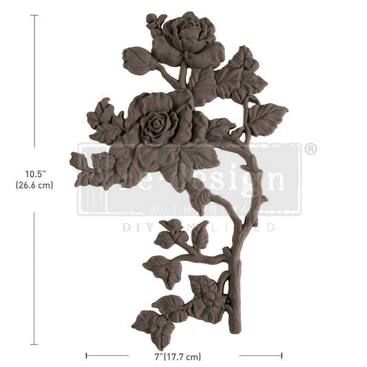 LUSH REVERIE RIGHT - DECOR POLY - 10.5″x7″x0.5″ (26.7cmx17.8cmx1.3cm)