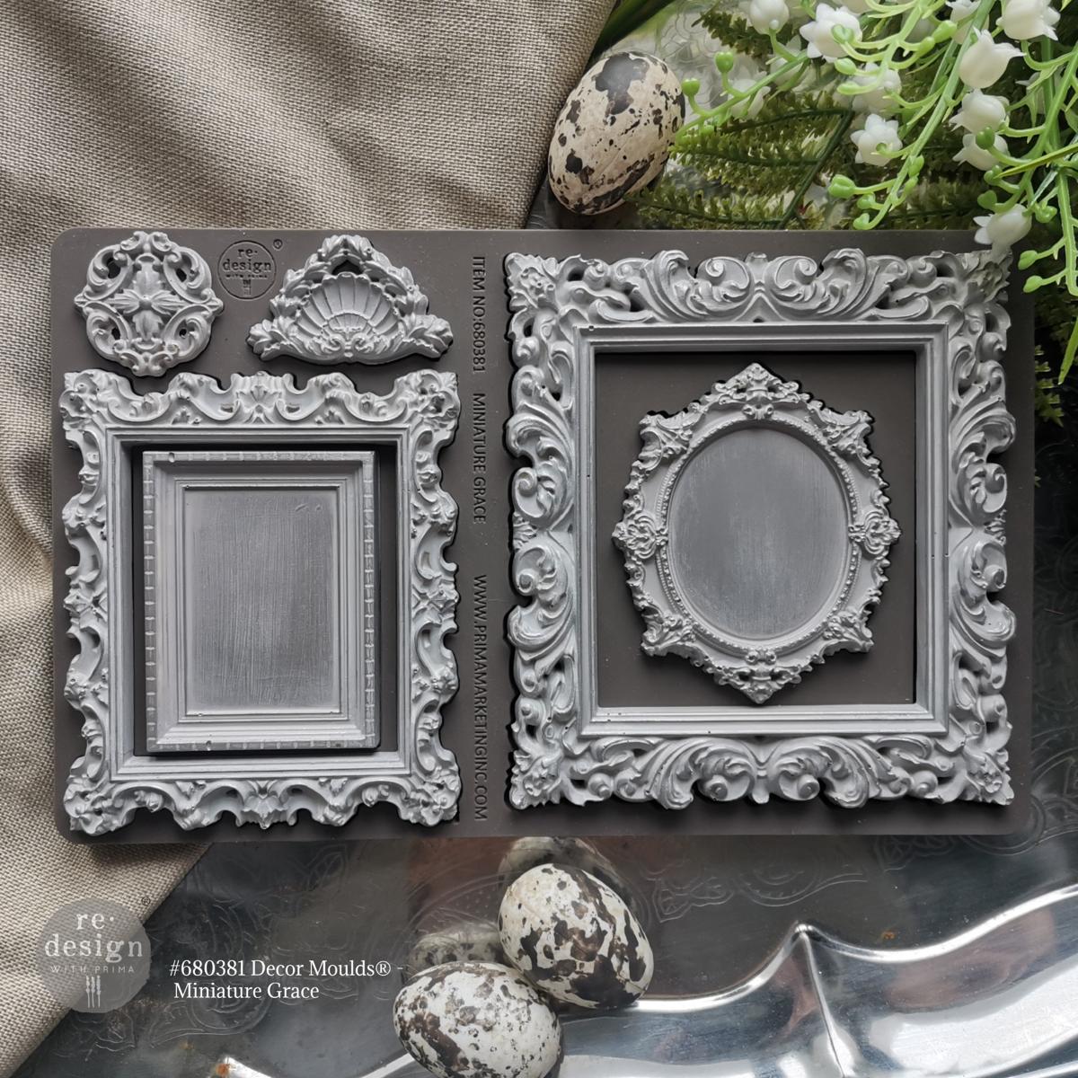 Miniature Grace – 1 pc, 5″x8″x8mm - Decor Moulds®
