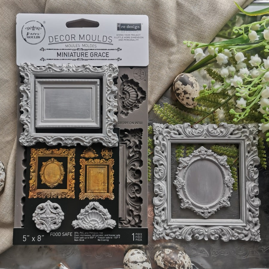 Miniature Grace – 1 pc, 5″x8″x8mm - Decor Moulds®