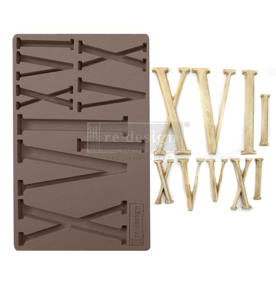 NUMERALS - Redesign Décor Moulds® 5″x8″