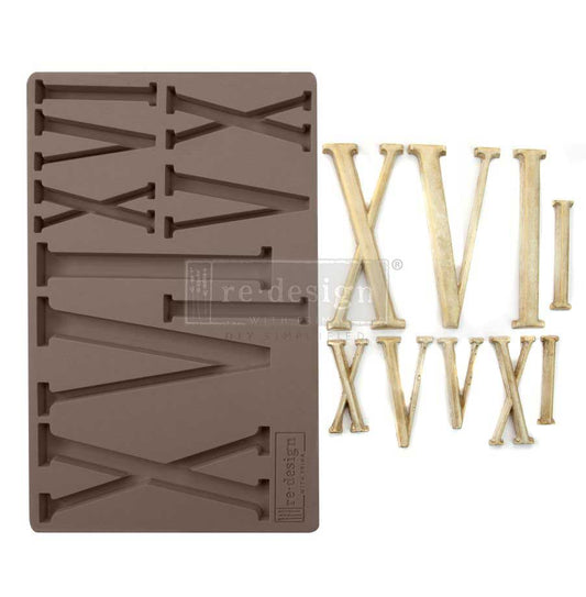 NUMERALS - Redesign Décor Moulds® 5″x8″