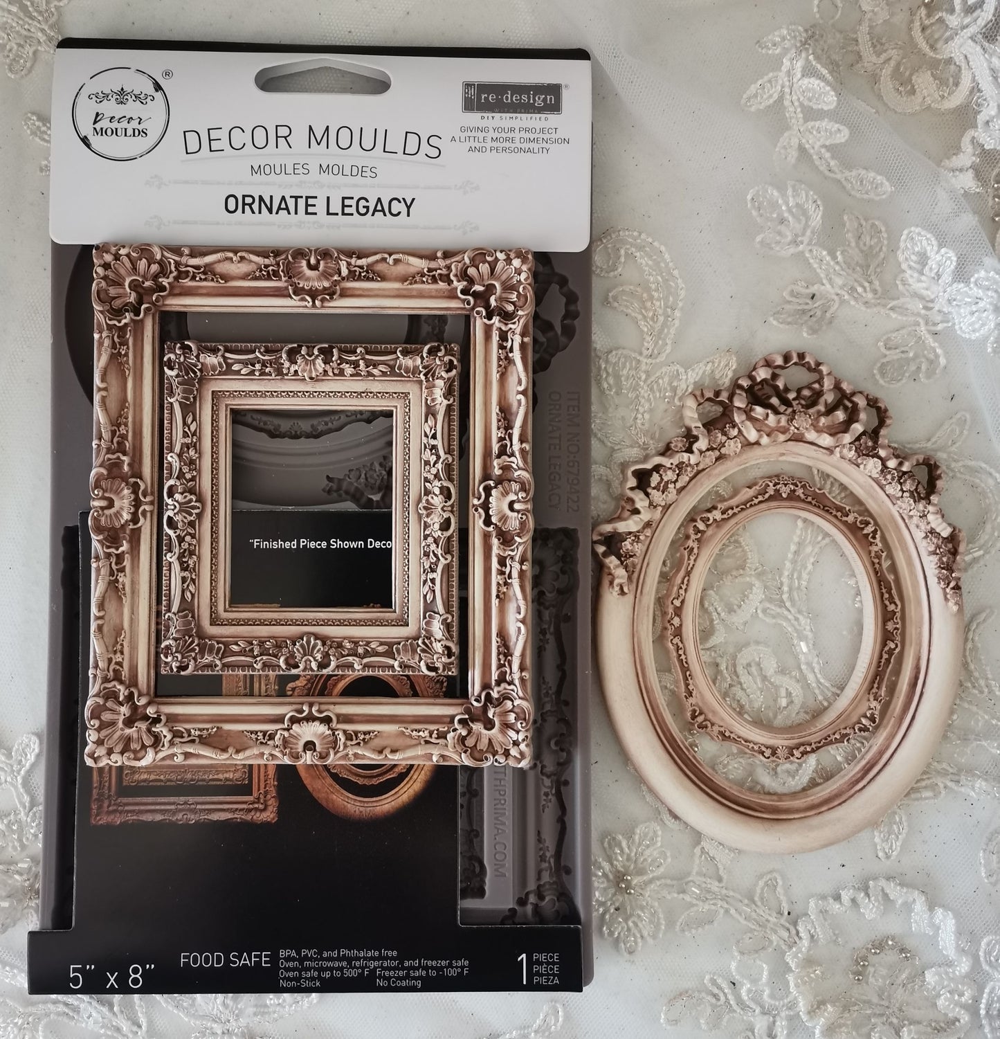 ORNATE LEGACY - Decor Moulds®   – 1 pc, 5″x8″x8mm