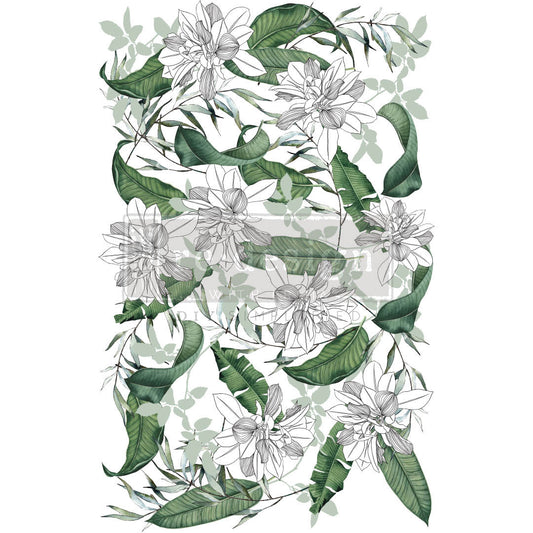 PEACEFUL GARDEN - TOTAL SHEET SIZE 24″X35″, CUT INTO 2 SHEETS