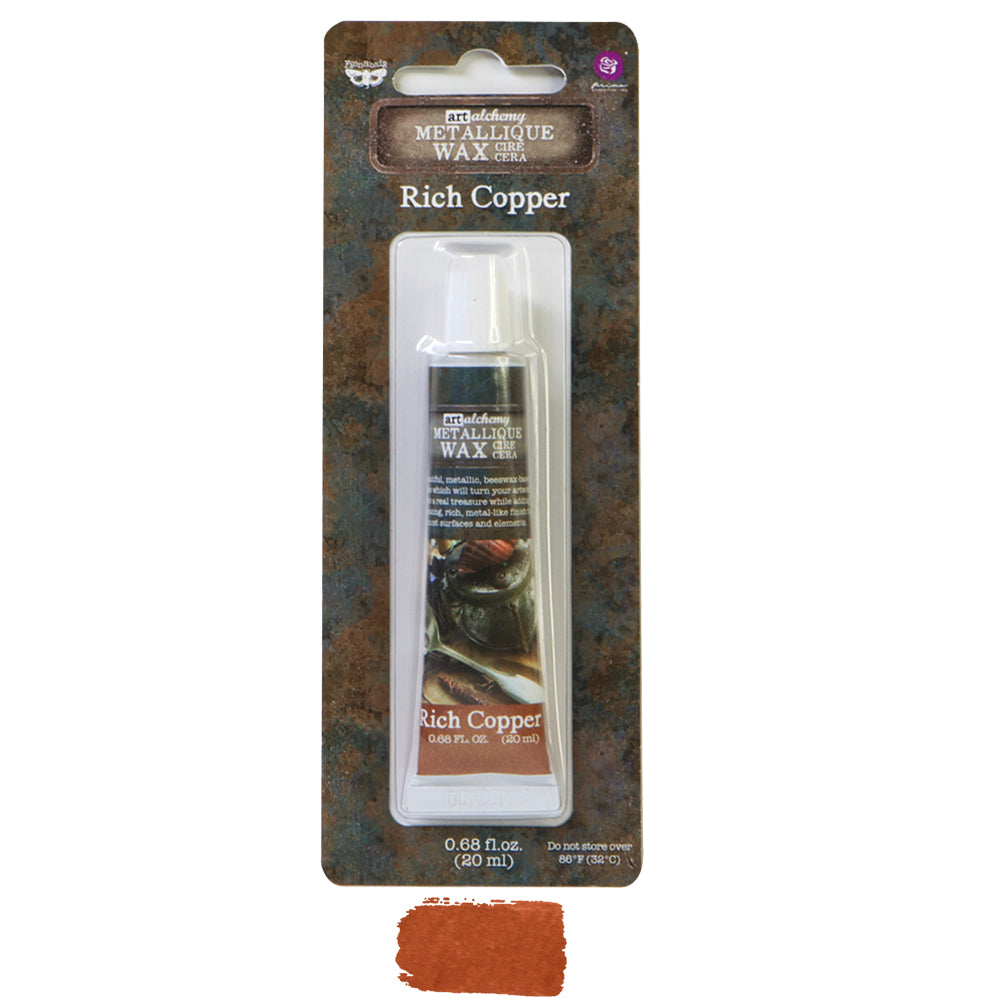 RICH COPPER  - Art Alchemy-Metallique Wax - .68oz (20ml)