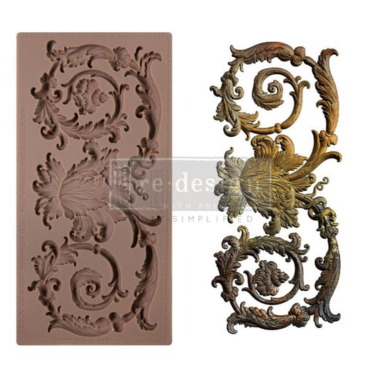 SALON DES NOBLES – 1 PC, 4″X8″X8MM - DECOR MOULDS®