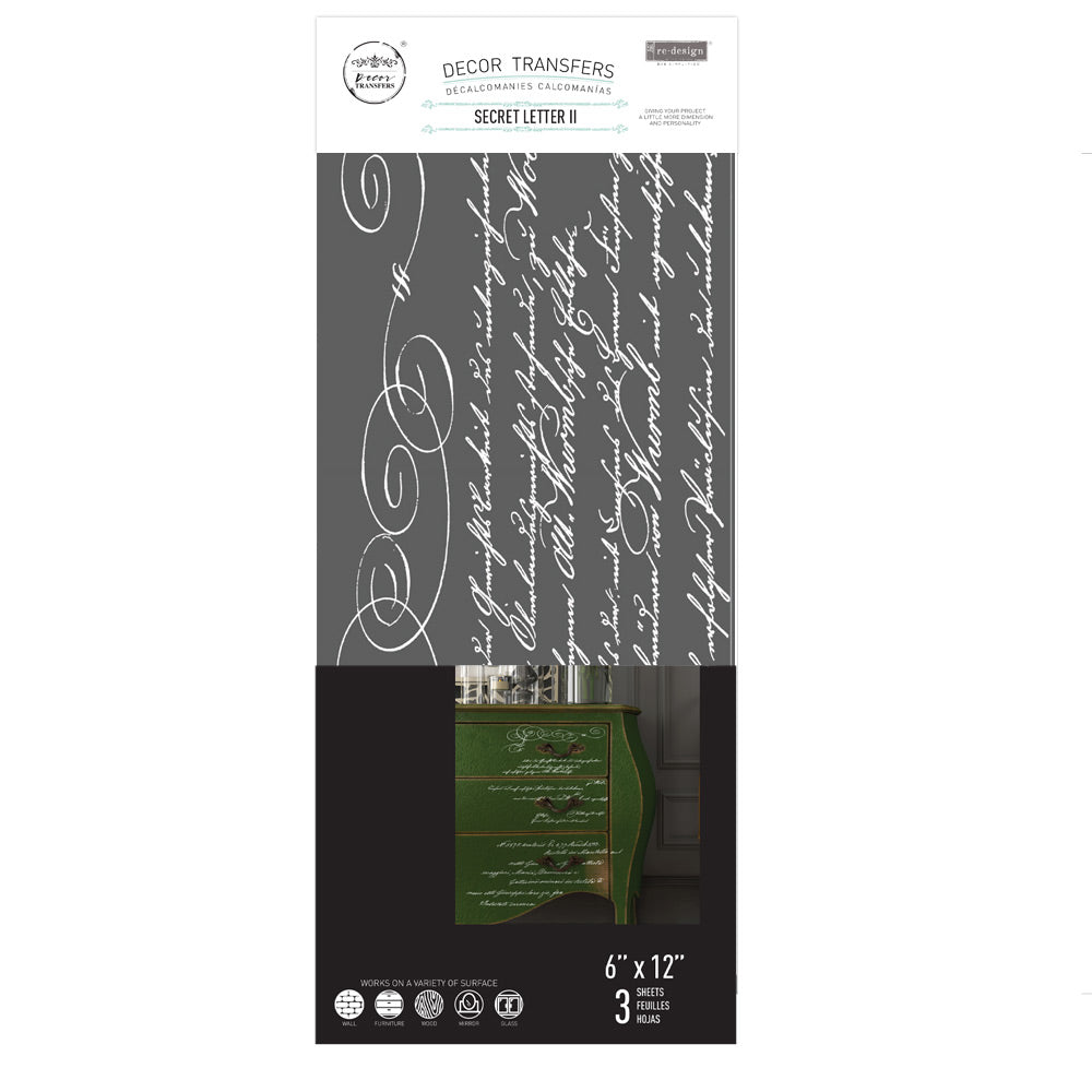 SECRET LETTER 11 - SMALL TRANSFERS  – 3 SHEETS, 6″X12″