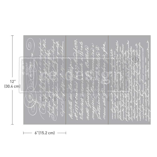 SECRET LETTER 11 - SMALL TRANSFERS – 3 SHEETS, 6″X12″