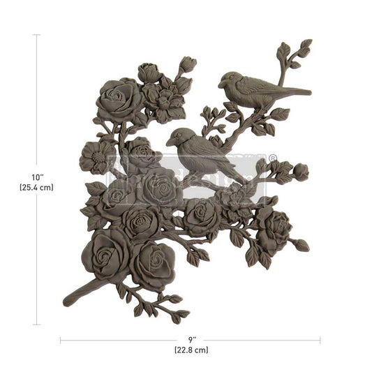 SERENE PERCH( LEFT )- DECOR POLY  – 1 pc, 10″x9″