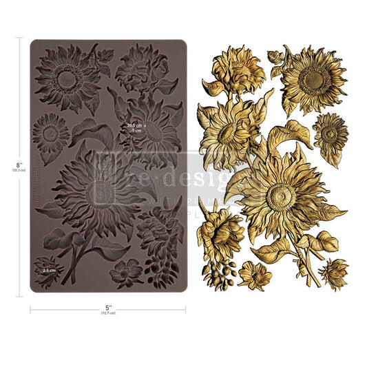 GOLDEN SOLSTICE - Decor Moulds® 1 pc, 5″x8″x8mm