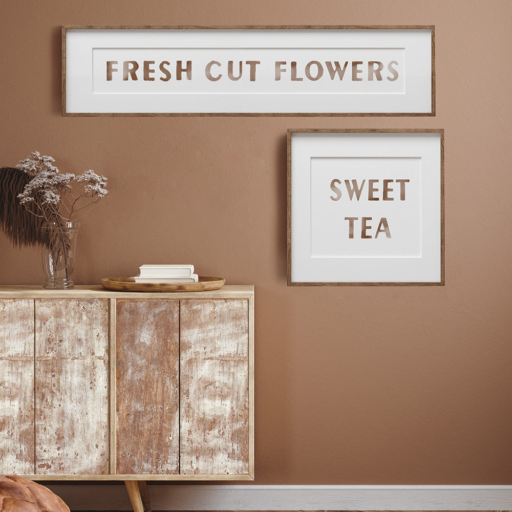 SWEET TEA - Redesign Decor Stamp - 12″x12″ (9 pcs)