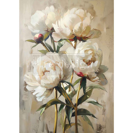 THE ART OF BLOOMING - REDESIGN WITH PRIMA - A1 DECOPAGE FIBER