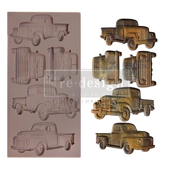 TRUCKS - DECOR MOULDS® - 1 PC, 5″X10″X8MM