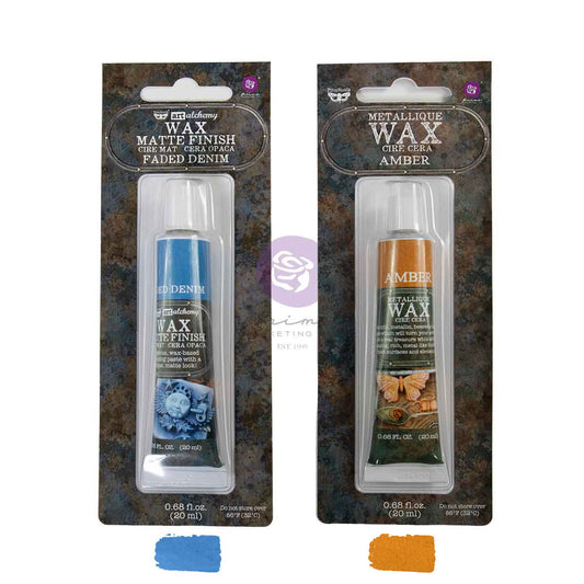 FINNABAIR LIMITD EDITION METALLIQUE + maqtte wax set - visions - 2 tubes x .068 oz