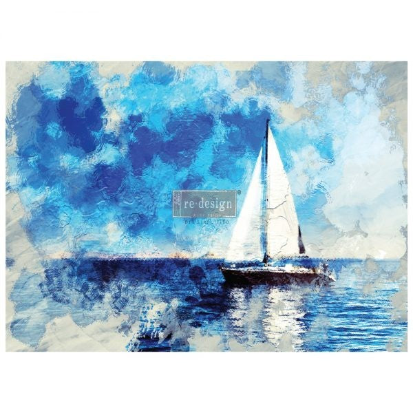 ON A VOYAGE II  -  Redesign with Prima Decor Transfer