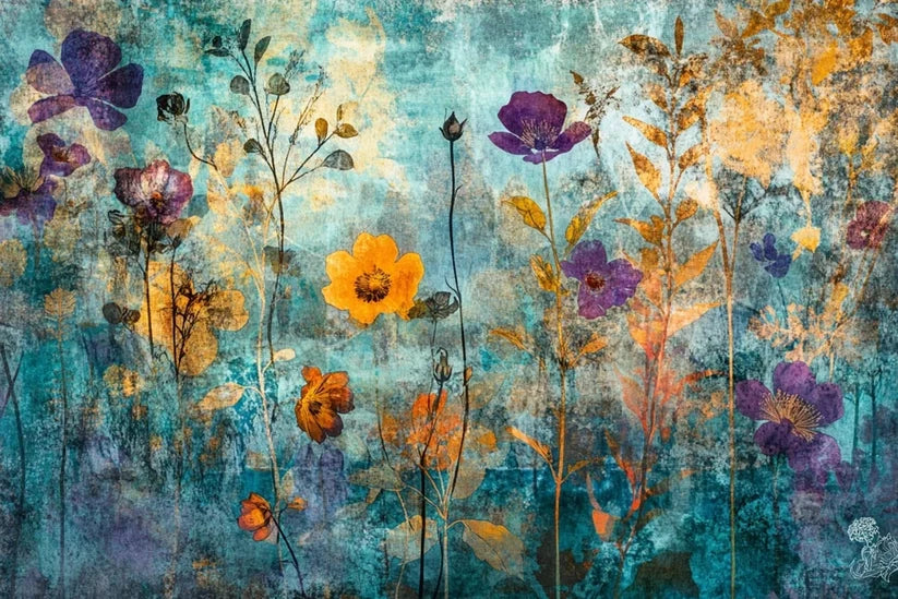 WILD GARDEN - ELSIE LANE DECOUPAGE TISSUE PAPER - 18lb - 29" by 21"