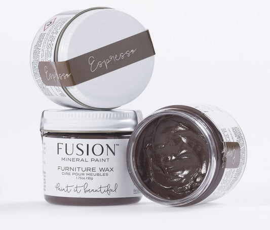 ESPRESSO WAX - FURNITURE WAX - ( FUSION )