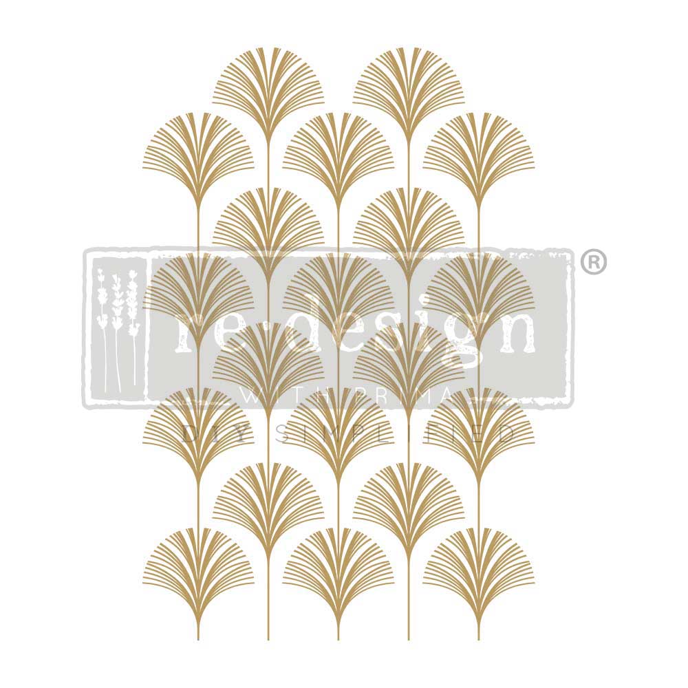 INTERLINKED FANS – TOTAL SHEET SIZE 24″X35″, CUT INTO 3 SHEETS - DECOR TRANSFERS® 24×35
