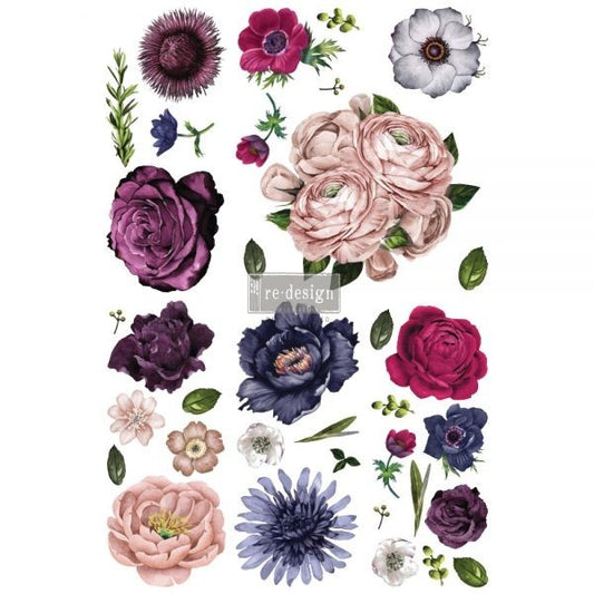 LUSH FLORAL II - DECOR TRANSFER - REDESIGN WITH PRIMA