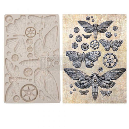 MECHA MOTH - FINNABAIR MOULDS - 5" BY 8 "