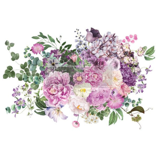 MORNING PURPLE - LARGE DECOR TRANSFER - REDESIGN WITH PRIMA