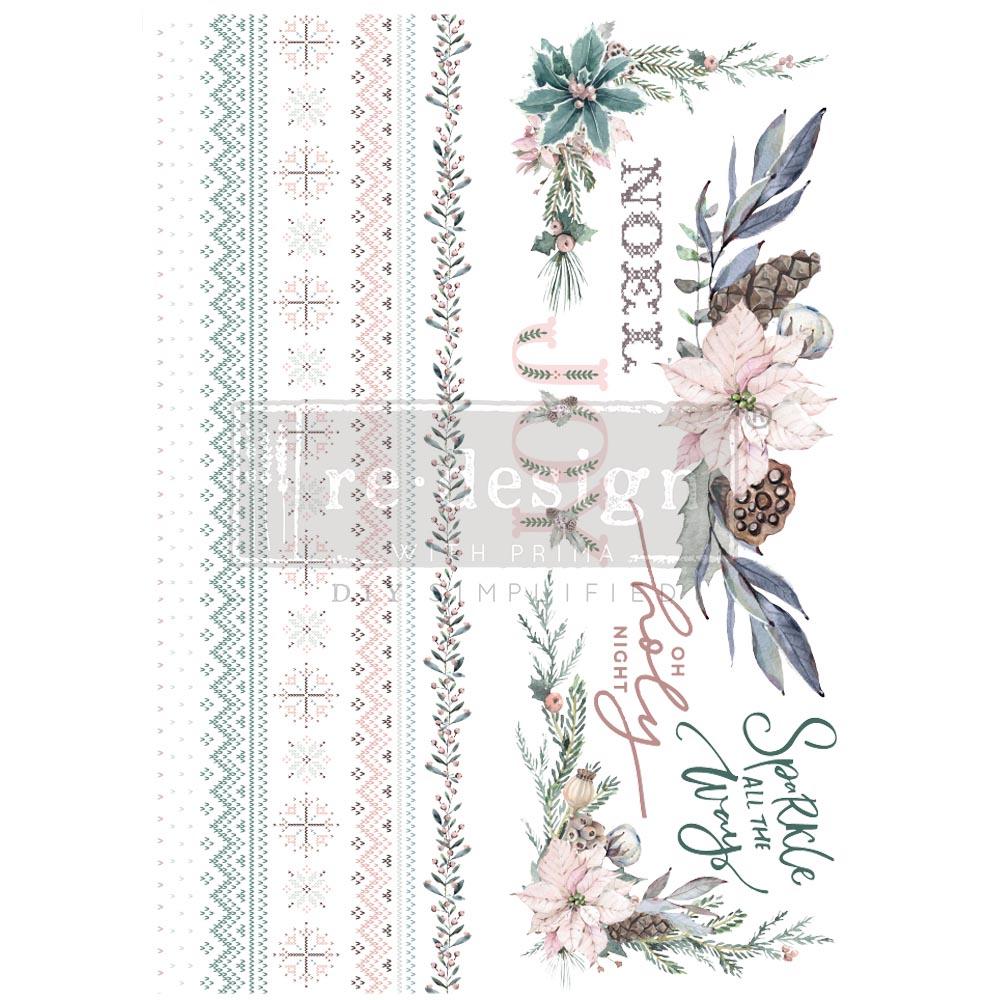 SPARKLE AND JOY - DECOR TRANSFER - REDESIGN WITH PRIMA