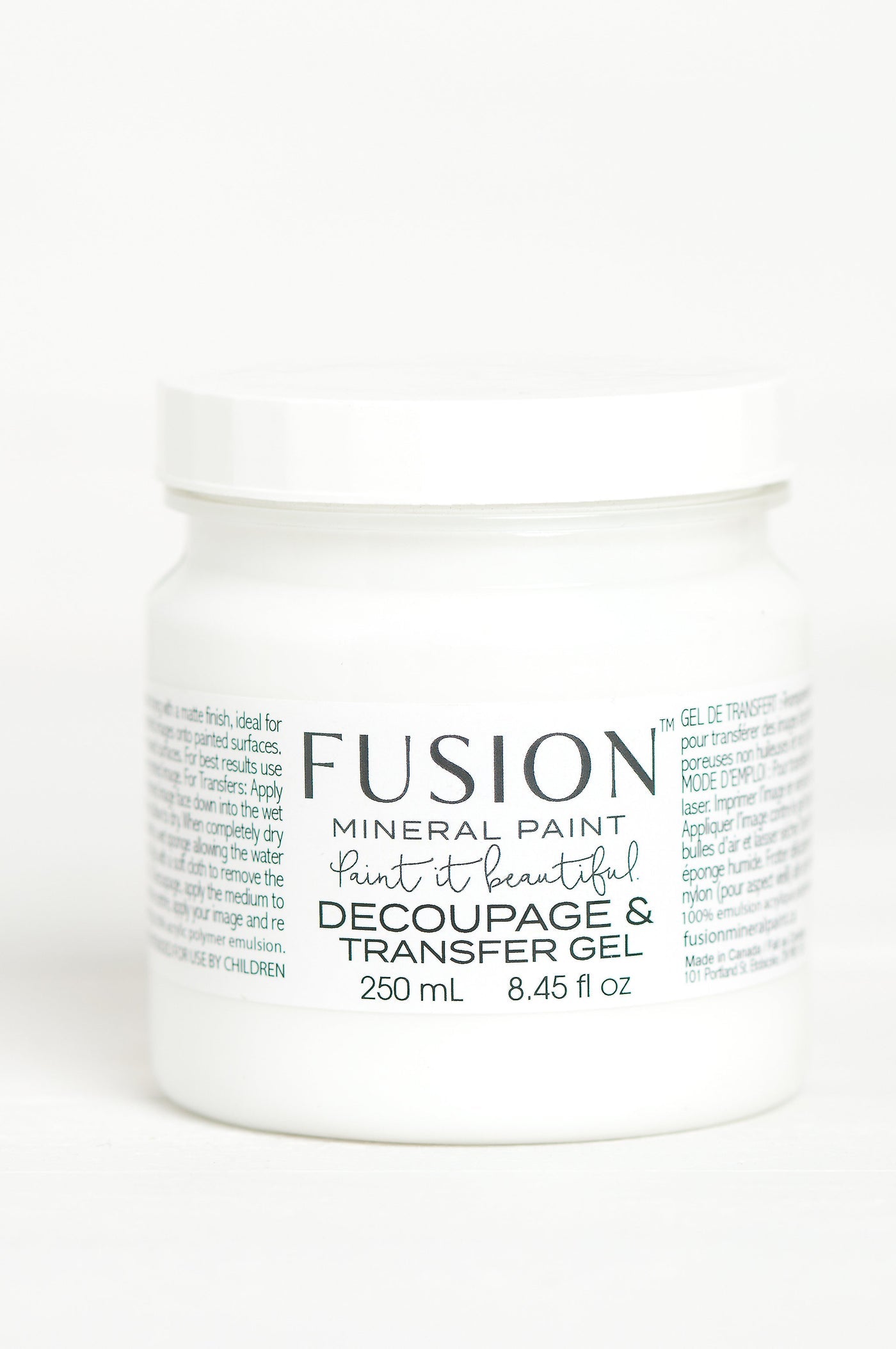 DECOUPAGE TRANSFER GEL - FUSION MINERAL PAINT