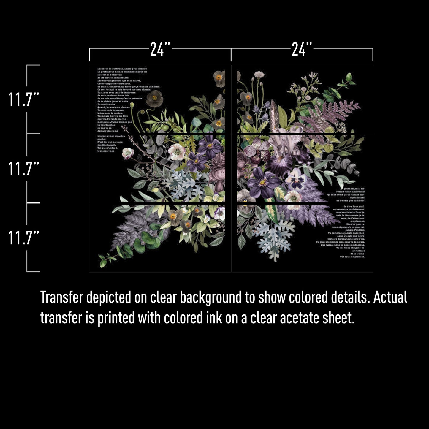 VIGOROUS VIOLET - DECOR TRANSFER - REDESIGN WITH PRIMA