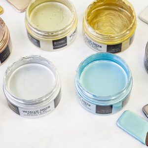 RARE AQUA - REDESIGN ACRYLIC PAINT METALLIC SHEEN