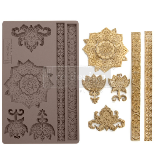 AGADIR PATTERNS 5″X 8″ 8 MM THICKNESS - REDESIGN DÉCOR MOULDS®